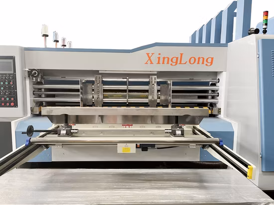 Corrugated Carton Box Making Flexo Four Colors Printing Machine