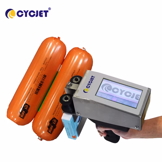 Cycjet Alt360PRO Manual Batch Inkjet Coding Machine for Packaging Bag Box Logo Date Printing