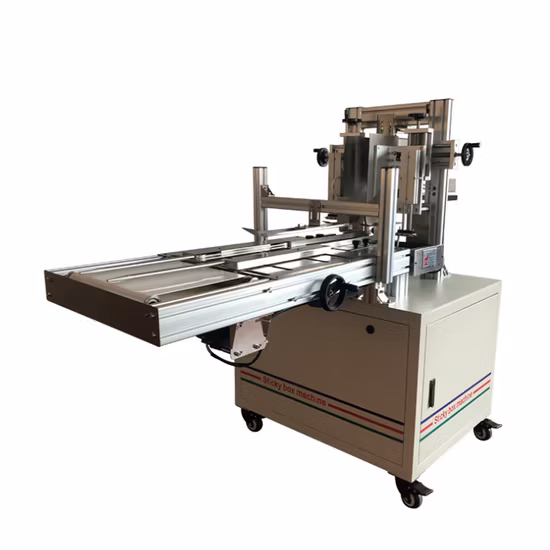Folding Gluing Machine Melt Glue Box Packing Machine Paper Box Gluing Sealing Machine Small Folder Gluer Auto Carton Folder Gluer Machine