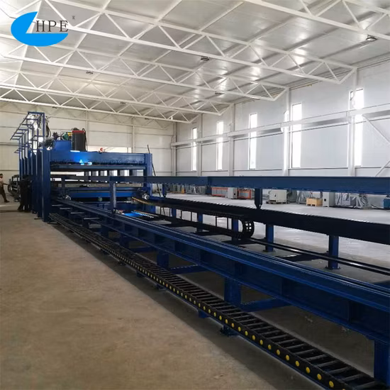 Roll Laminate Wall Partition Panel PU Foaming Injection Lamination Machine